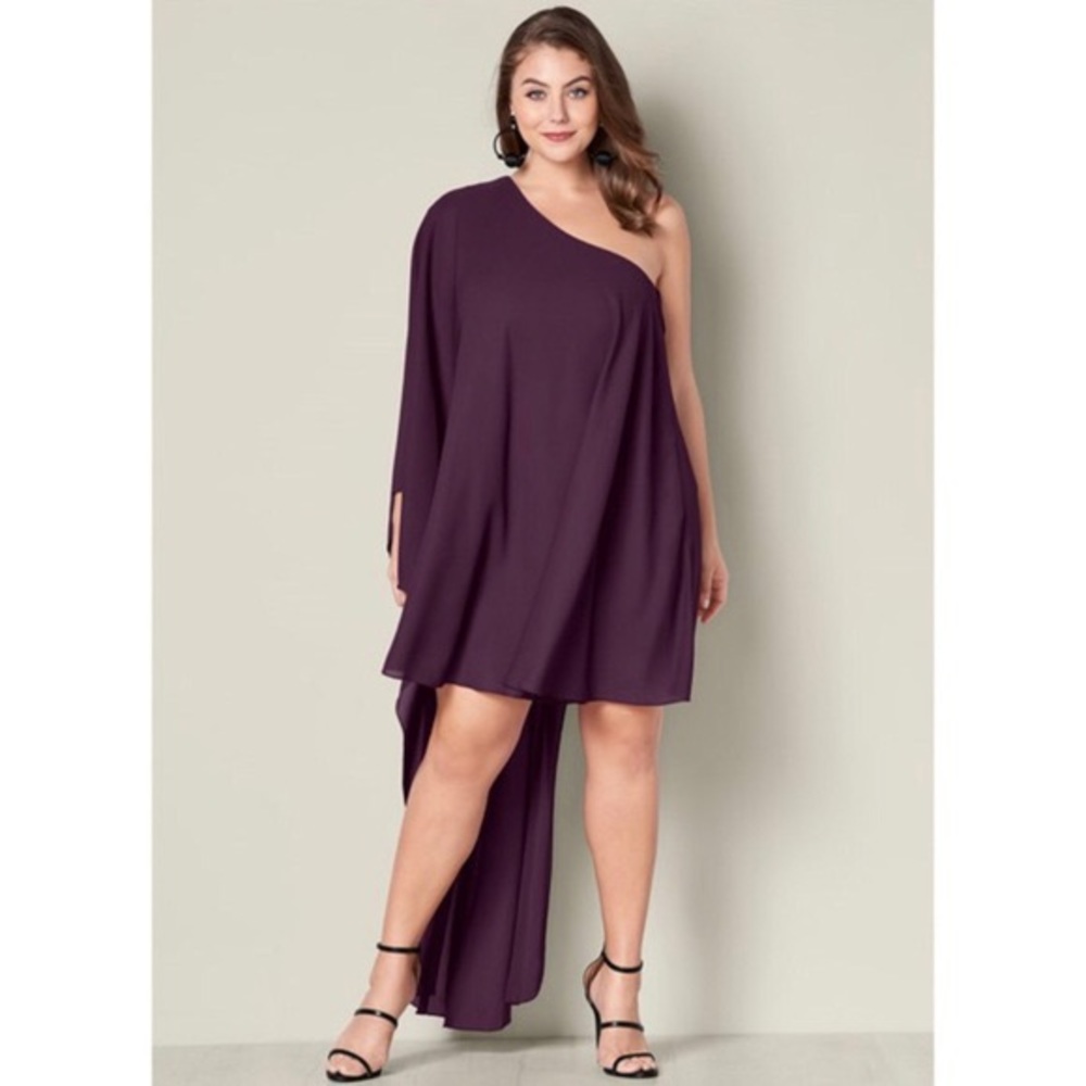 Off the shoulder Venus dress.